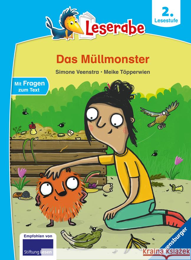 Das Müllmonster - Leserabe ab 2. Klasse - Erstlesebuch für Kinder ab 7 Jahren Veenstra, Simone 9783473461875 Ravensburger Verlag - książka