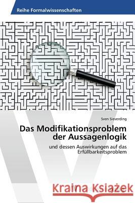 Das Modifikationsproblem der Aussagenlogik Sieverding Sven 9783639866667 AV Akademikerverlag - książka