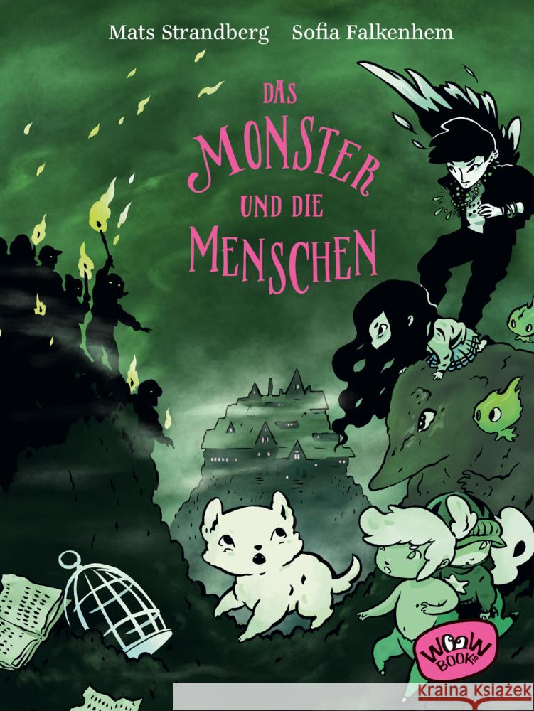 Das Monster und die Menschen Strandberg, Mats 9783961770854 Woow Books - książka