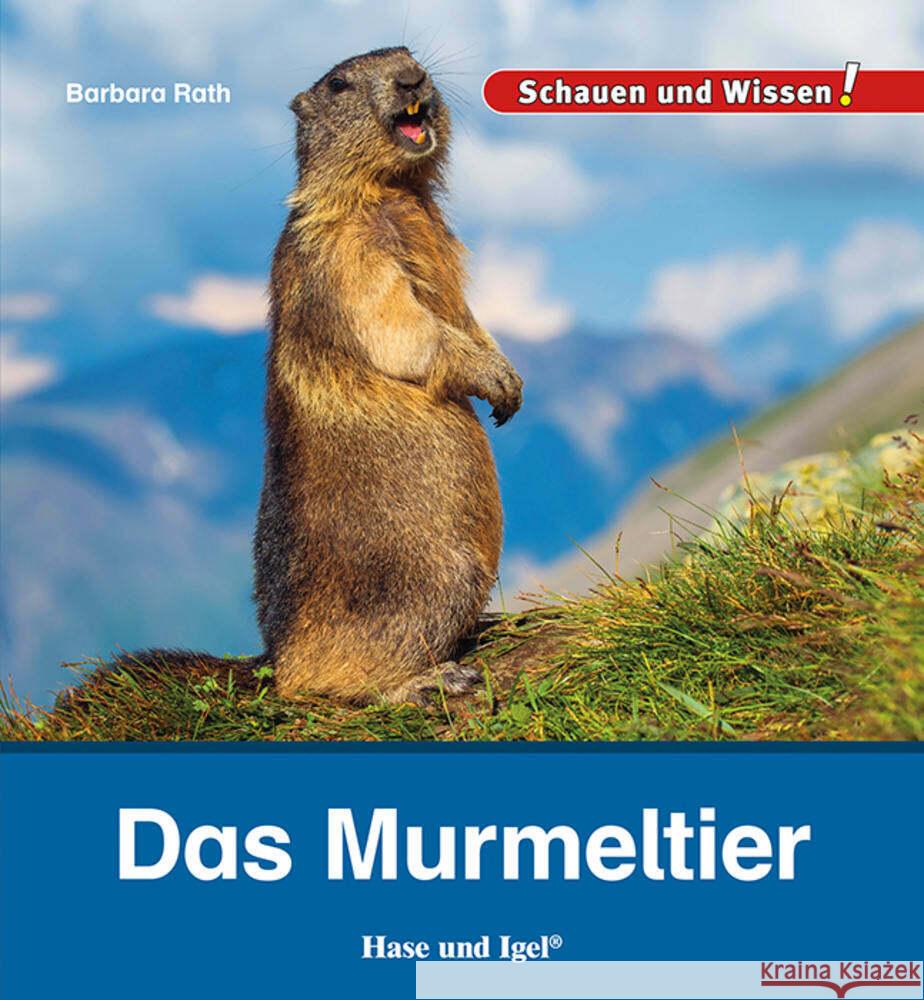 Das Murmeltier Rath, Barbara 9783863164256 Hase und Igel - książka