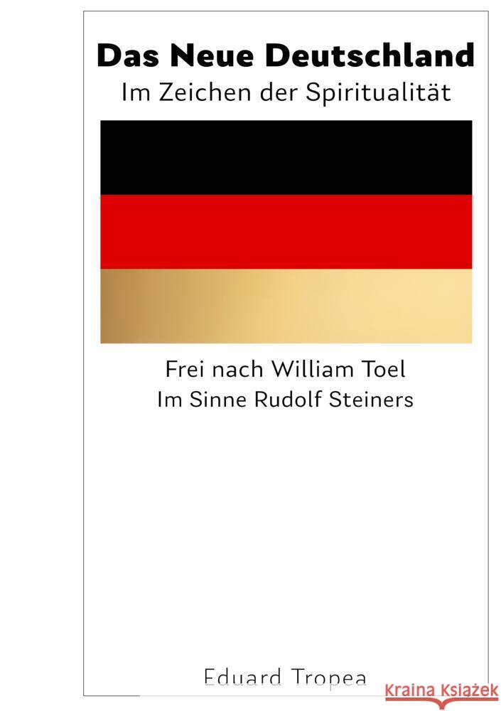 Das Neue Deutschland Tropea, Eduard 9783384551580 tredition - książka