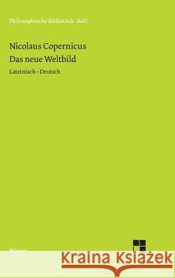 Das neue Weltbild Zekl, Hans G. 9783787309481 Felix Meiner - książka