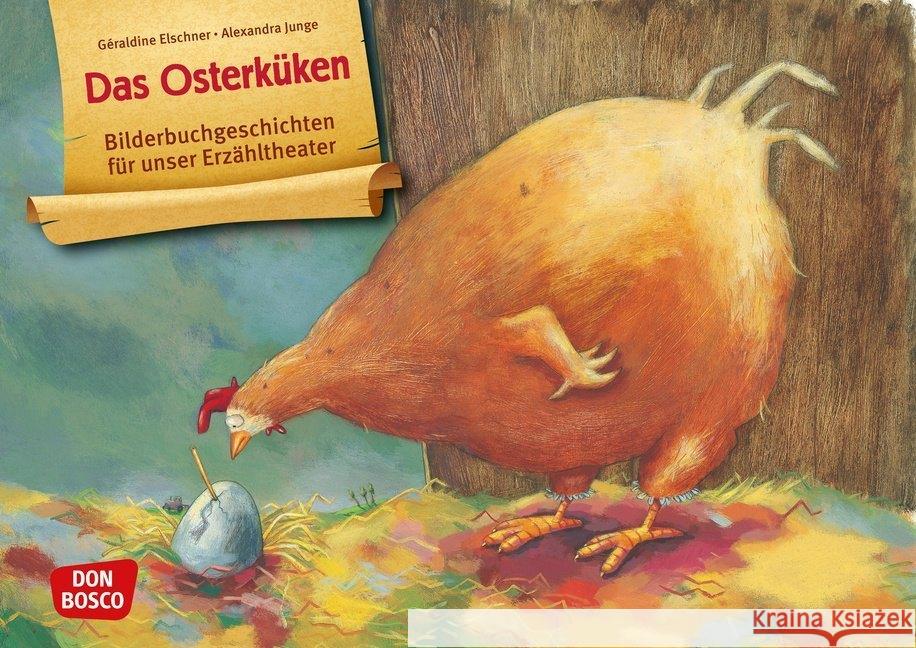 Das Osterküken. Kamishibai Bildkartenset. : Entdecken - Erzählen - Begreifen: Bilderbuchgeschichten Elschner, Géraldine 4260179515484 Don Bosco Medien - książka