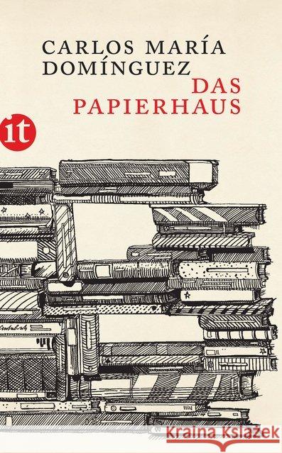 Das Papierhaus : Roman. Buch des Monats Oktober 2004 ausgezeichnet Domínguez, Carlos María 9783458363798 Insel Verlag - książka