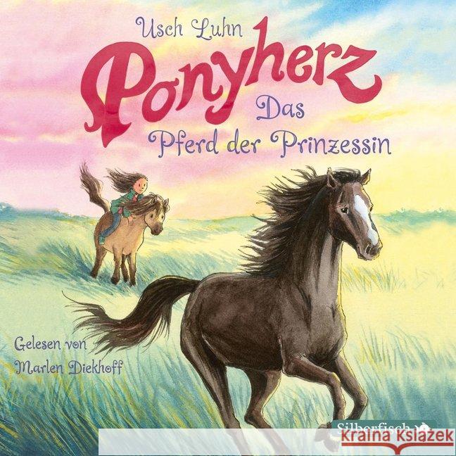 Das Pferd der Prinzessin, 1 Audio-CD : Ungekürzte Lesung Luhn, Usch 9783867425377 Silberfisch - książka