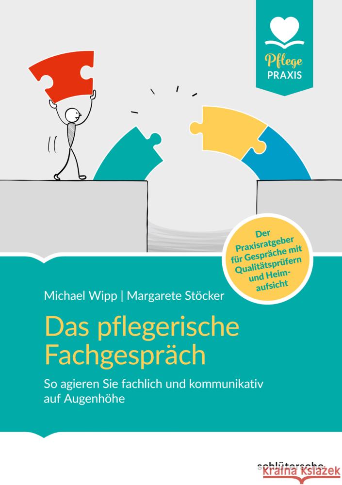Das pflegerische Fachgespräch Wipp, Michael 9783842608672 Schlütersche - książka