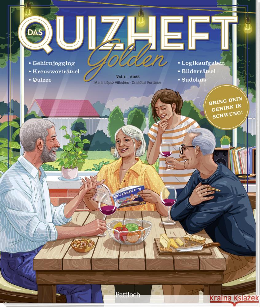 Das Quizheft - Golden López Villodres, María 9783629009784 Pattloch - książka