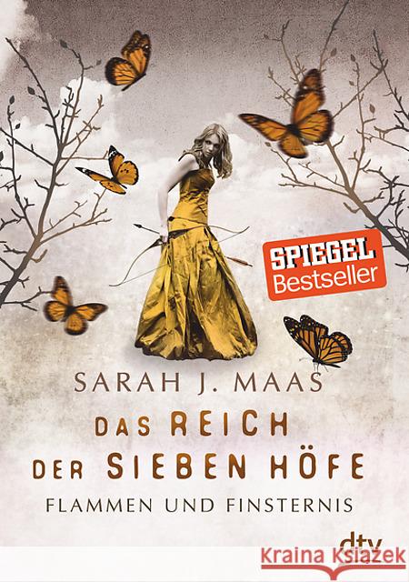 Das Reich der Sieben Höfe - Flammen und Finsternis : Roman Maas, Sarah J. 9783423761826 DTV - książka