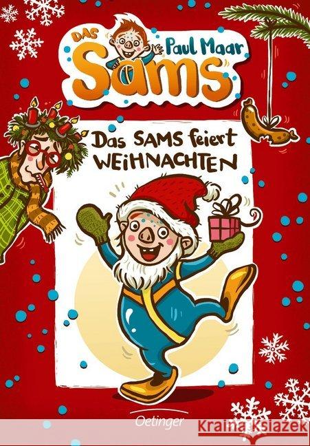 Das Sams feiert Weihnachten Maar, Paul 9783789108167 Oetinger - książka