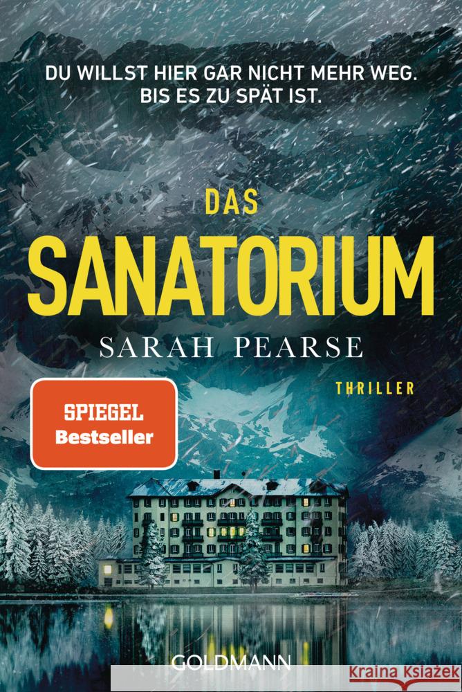 Das Sanatorium Pearse, Sarah 9783442492978 Goldmann - książka