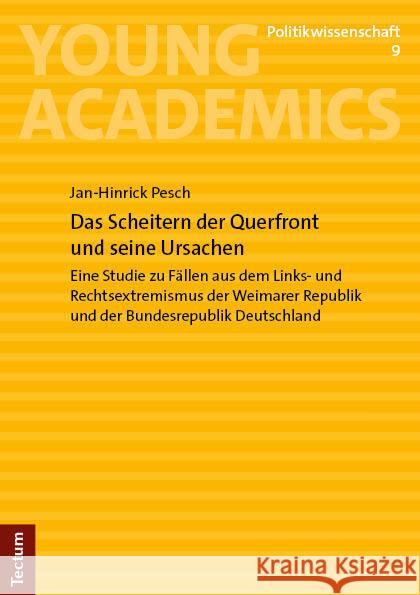 Das Scheitern der Querfront und seine Ursachen Pesch, Jan-Hinrick 9783689000073 Tectum-Verlag - książka