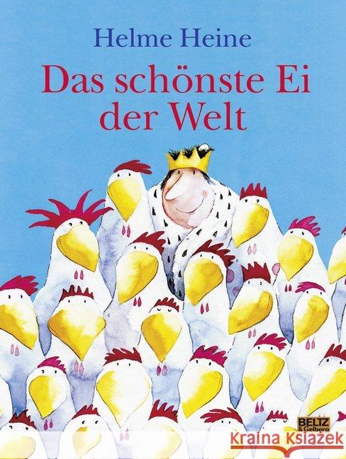 Das schönste Ei der Welt, große Ausgabe Heine, Helme   9783407798855 Beltz - książka