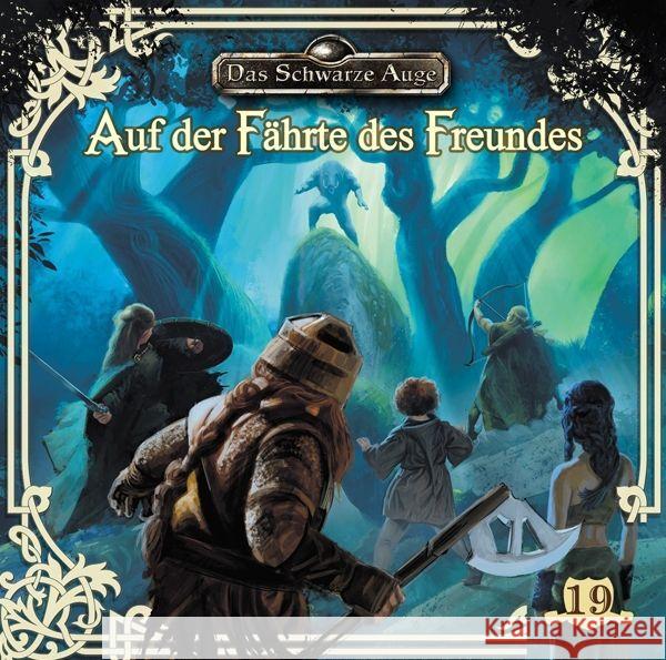 Das schwarze Auge - Auf der Fährte des Freundes. Folge.19, 1 Audio-CD  9783960664222 WinterZeit AUDIOBOOKS HS - książka