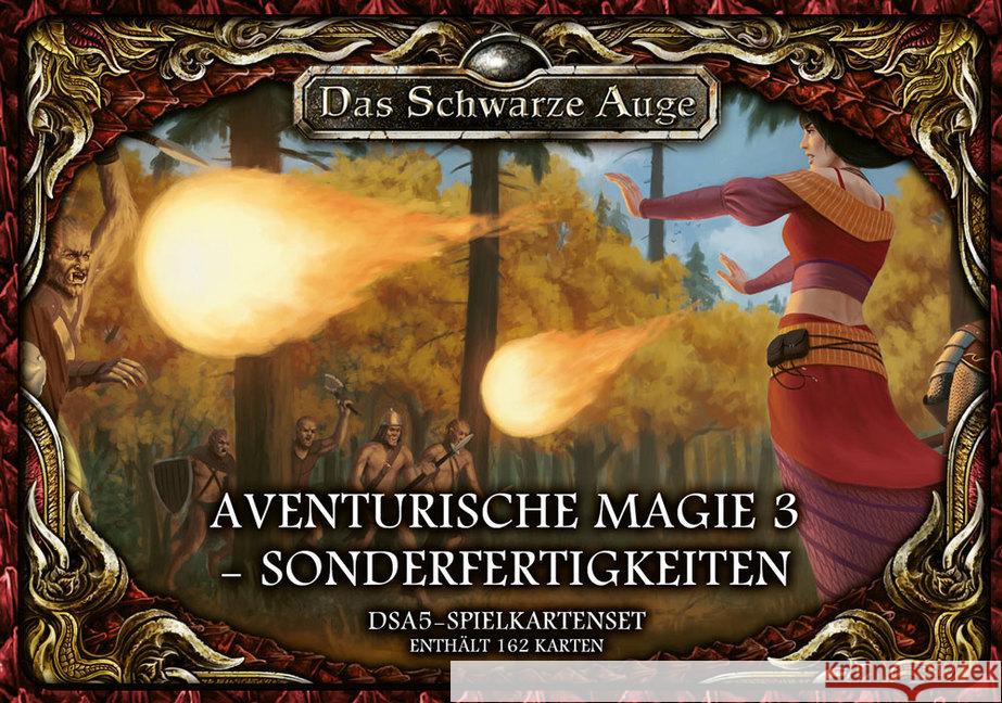 Das Schwarze Auge, DSA5-Spielkartenset Aventurische Magie 3 - Sonderfertigkeiten  9783963311437 Ulisses Spiele - książka