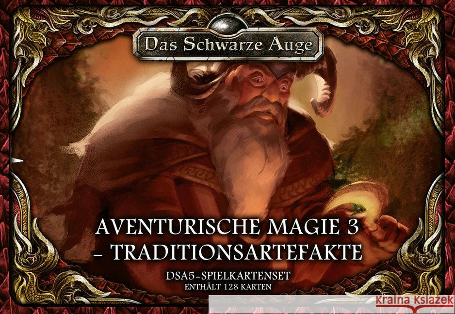 Das Schwarze Auge, DSA5-Spielkartenset Aventurische Magie 3 - Traditionsartefakte  9783963311444 Ulisses Spiele - książka