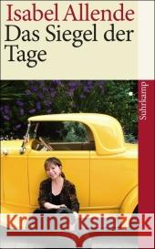 Das Siegel der Tage Allende, Isabel Becker, Svenja   9783518461266 Suhrkamp - książka