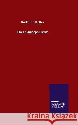 Das Sinngedicht Gottfried Keller 9783846076750 Salzwasser-Verlag Gmbh - książka