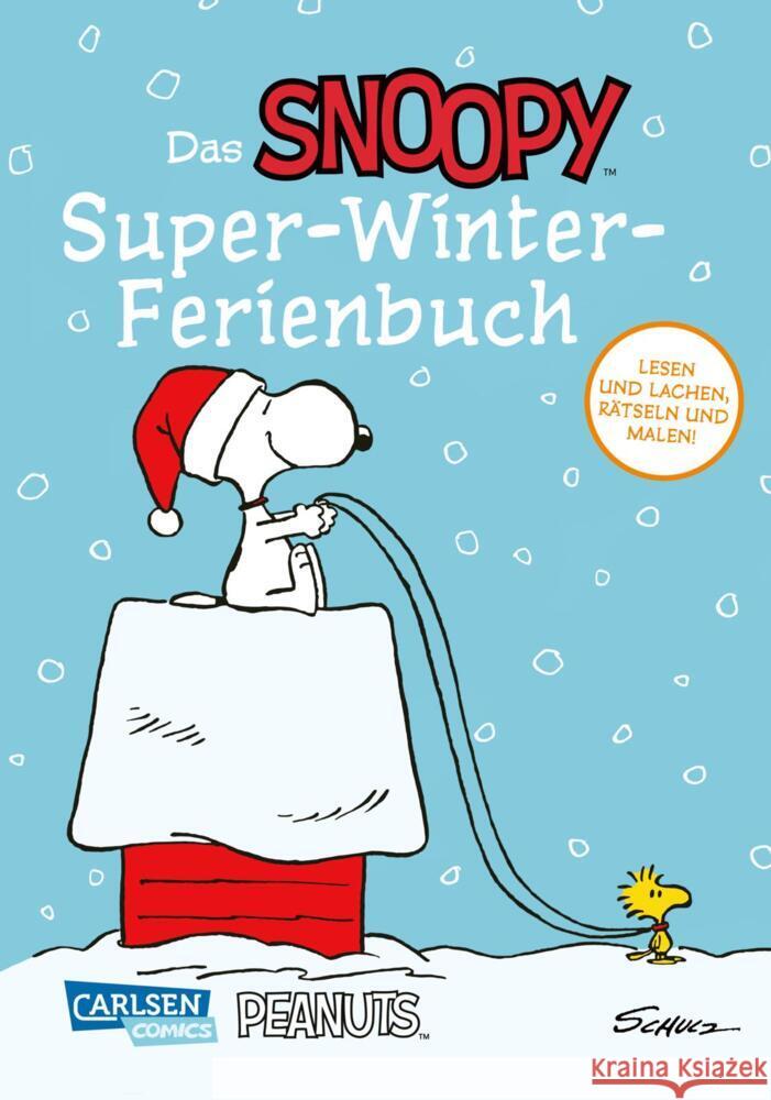 Das Snoopy-Super-Winter-Ferienbuch Schulz, Charles M. 9783551767288 Carlsen Comics - książka
