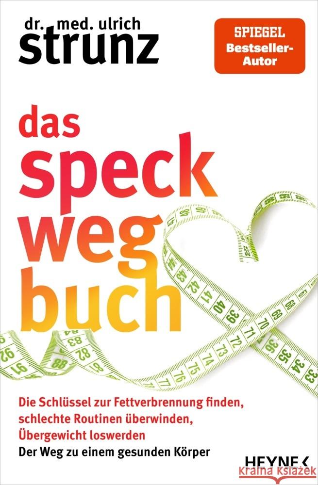 Das Speck-weg-Buch Strunz, Ulrich 9783453219007 Heyne - książka