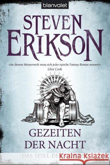 Das Spiel der Götter - Gezeiten der Nacht Erikson, Steven 9783734160400 Blanvalet - książka