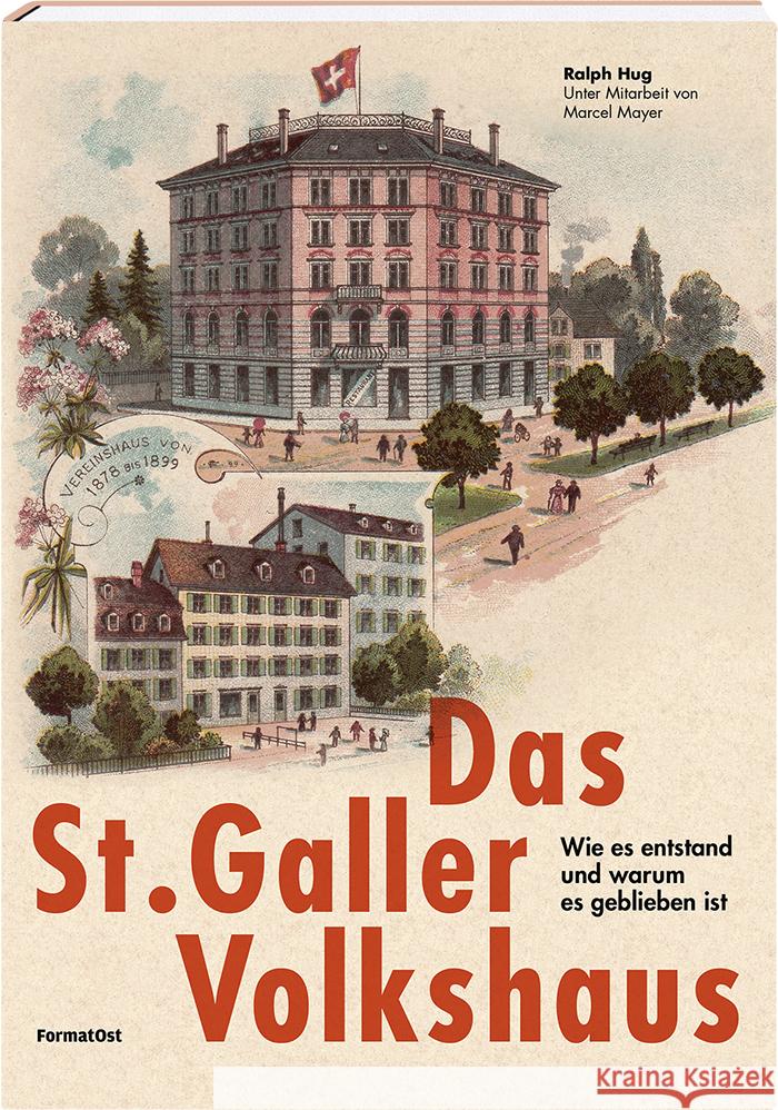 Das St. Galler Volkshaus Hug, Ralph 9783038950646 FormatOst - książka