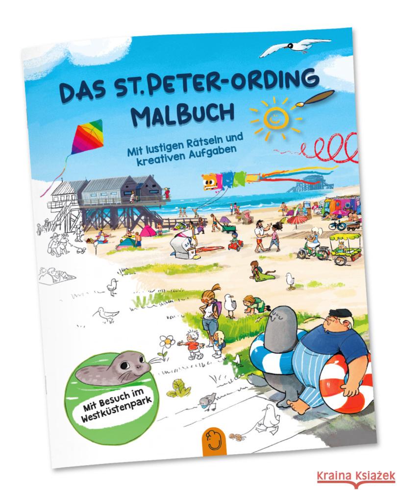 Das St. Peter-Ording Malbuch Weber, Jannes 9783988980144 Schimmsel - książka