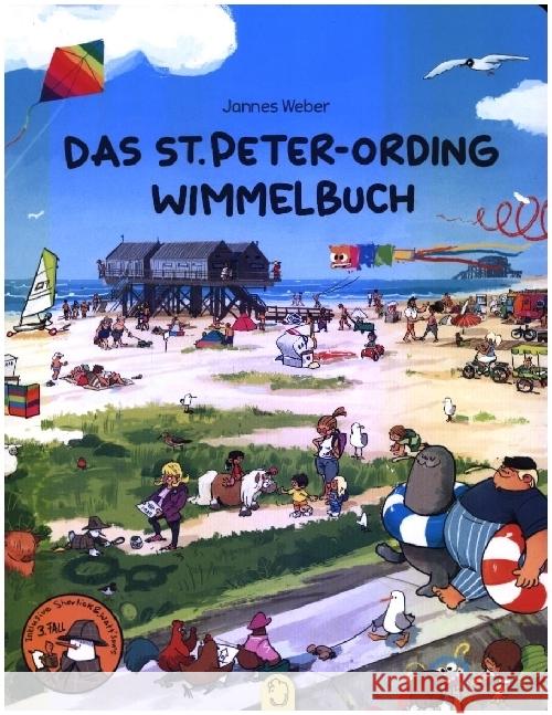 Das St. Peter-Ording Wimmelbuch Weber, Jannes 9783988980045 Schimmsel - książka