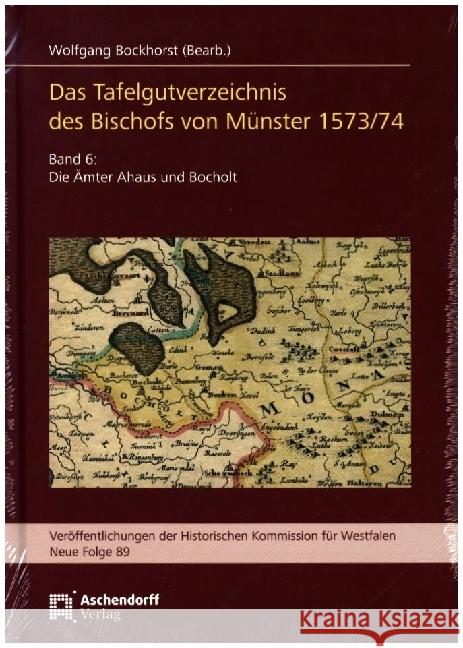 Das Tafelgutverzeichnis des Bischofs von Münster 1573/74.  9783402151532 Aschendorff Verlag - książka