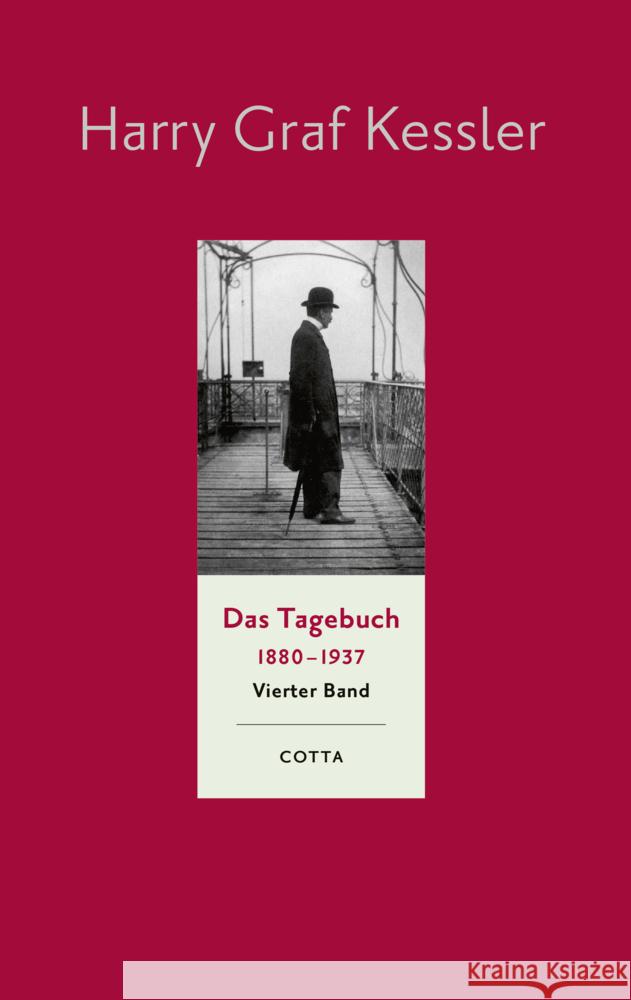 Das Tagebuch (1880-1937), Band 4 (Das Tagebuch 1880-1937, Bd. 4) Kessler, Harry Graf 9783768198448 Klett-Cotta - książka