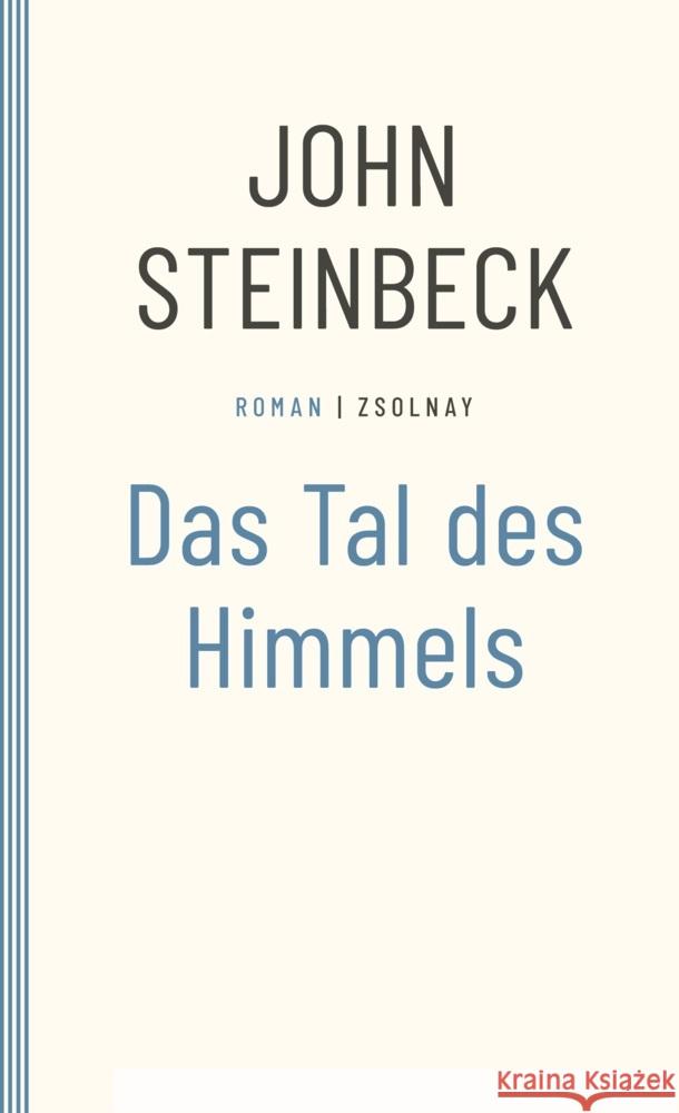 Das Tal des Himmels Steinbeck, John 9783552075528 Paul Zsolnay Verlag - książka