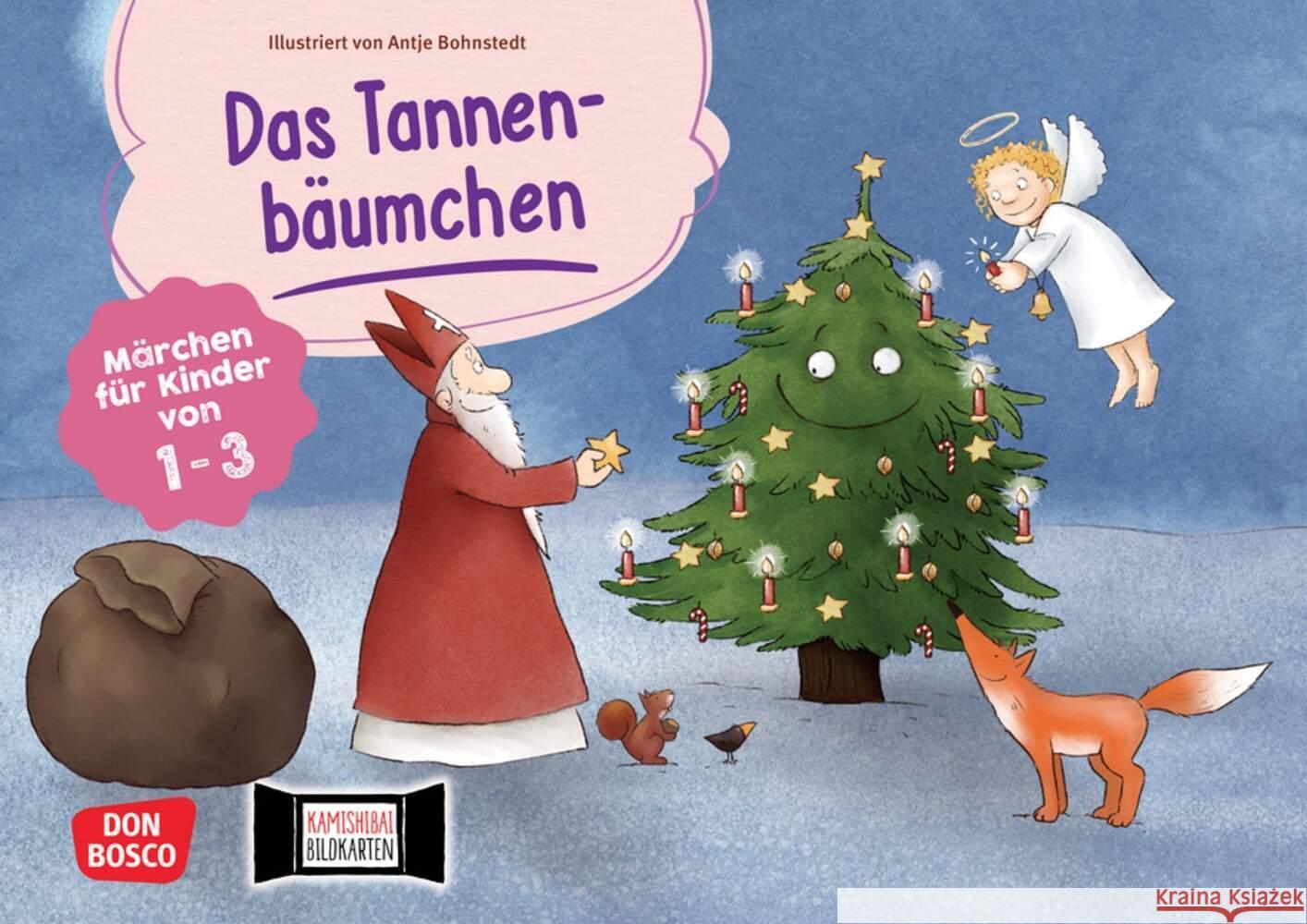 Das Tannenbäumchen. Kamishibai Bildkartenset Büchner, Luise 4260694920565 Don Bosco Medien - książka