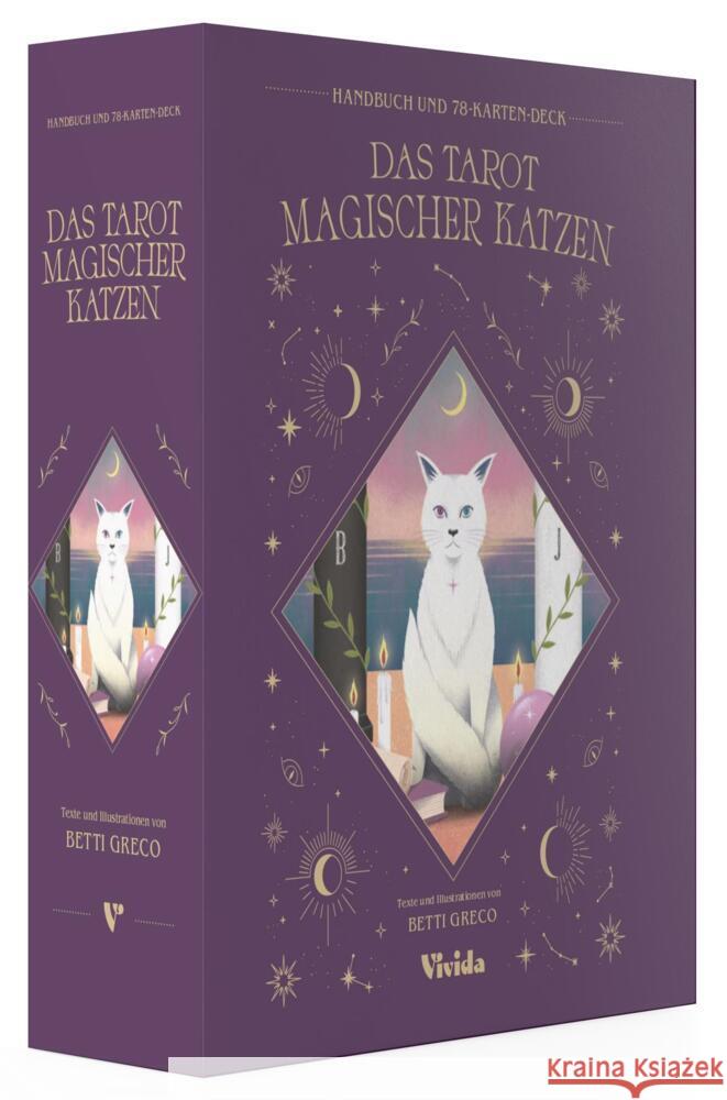 Das Tarot magischer Katzen (VIVIDA) Greco, Betti 9788863126839 White Star - książka