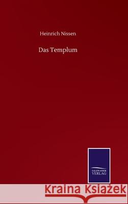 Das Templum Heinrich Nissen 9783752501971 Salzwasser-Verlag Gmbh - książka