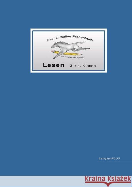 Das ultimative Probenbuch Lesen 3./4. Klasse Reichel, Miriam; Mandl, Mandana 9783942516068 MaMis Verlag - książka