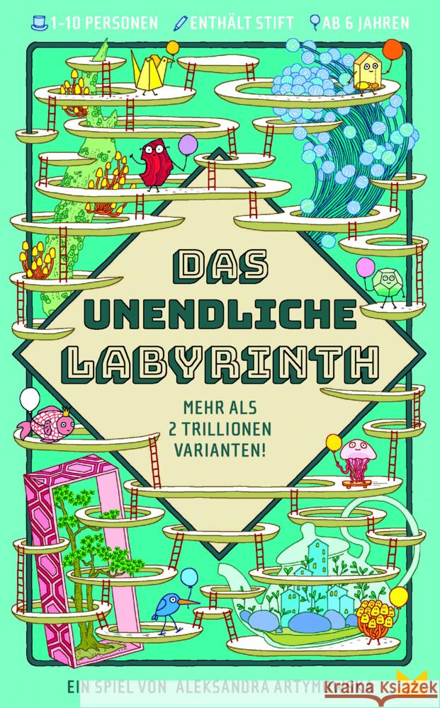 Das unendliche Labyrinth Artymowska, Aleksandra 9783962443634 Laurence King Verlag GmbH - książka