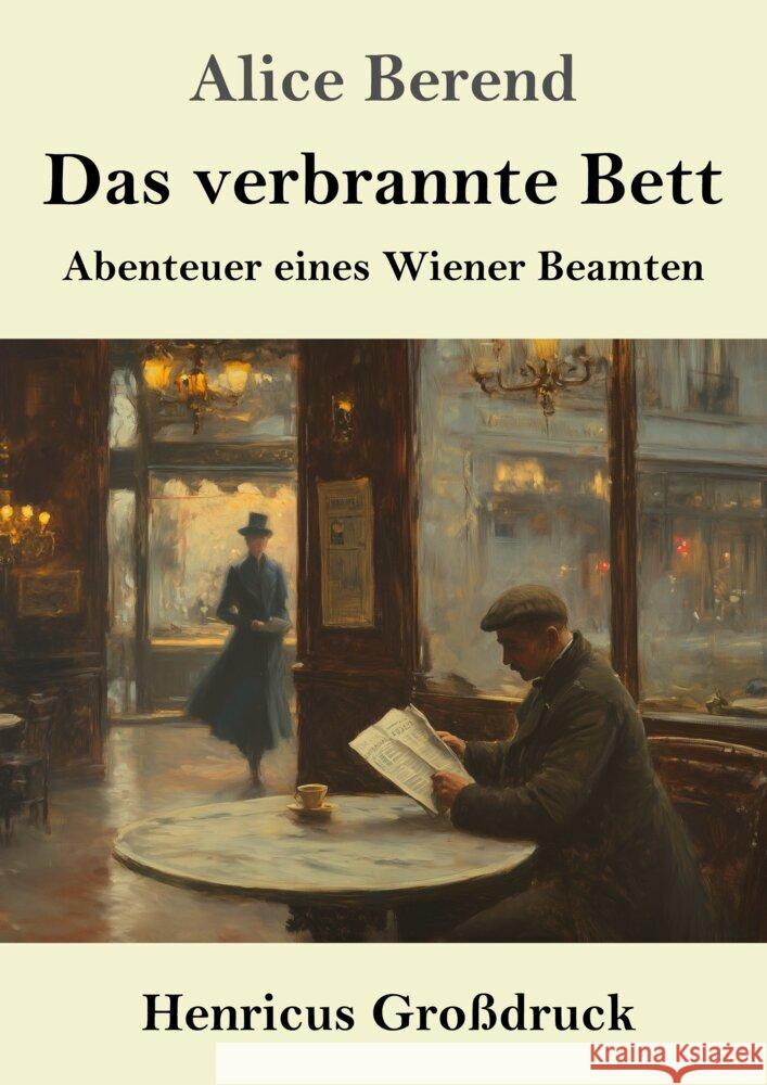 Das verbrannte Bett (Großdruck) Berend, Alice 9783847856894 Henricus - książka