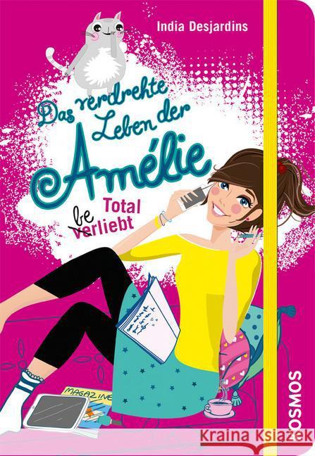 Das verdrehte Leben der Amélie - Total beliebt Desjardins, India 9783440145883 Kosmos (Franckh-Kosmos) - książka