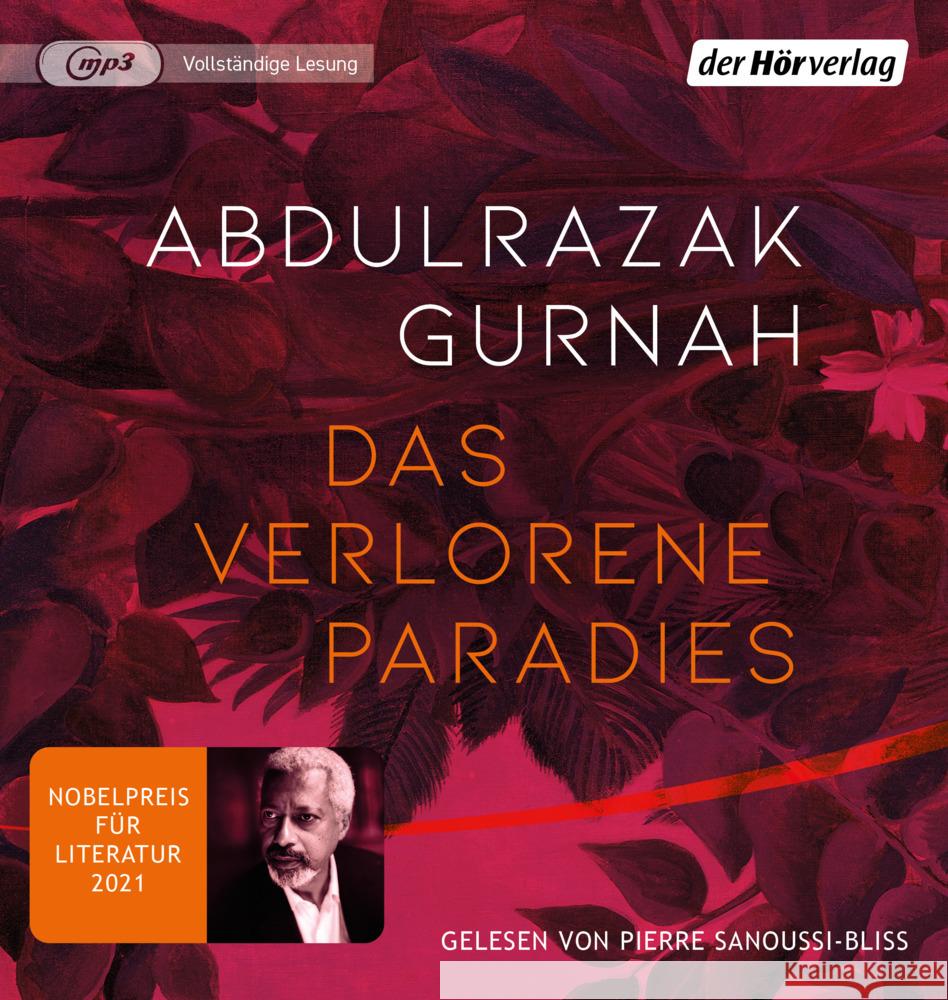 Das verlorene Paradies, 1 Audio-CD, MP3 Gurnah, Abdulrazak 9783844546385 DHV Der HörVerlag - książka