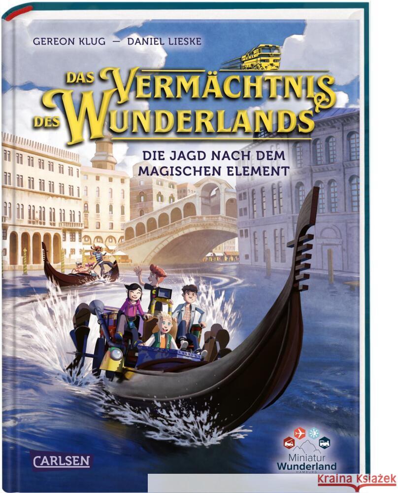 Das Vermächtnis des Wunderlands. Die Jagd nach dem magischen Element (Das Vermächtnis des Wunderlands 2) Klug, Gereon 9783551654229 Carlsen - książka