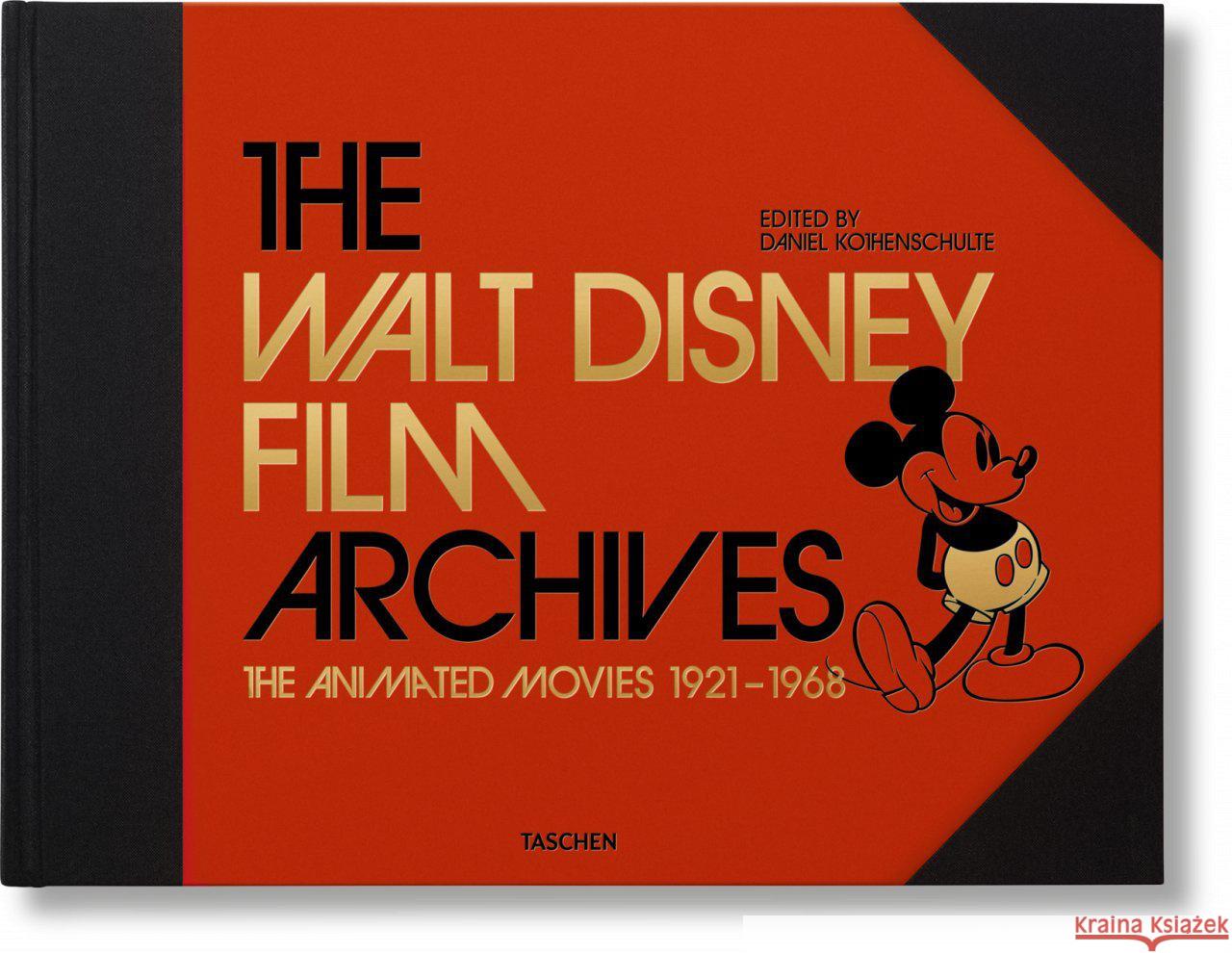 Das Walt Disney Filmarchiv. Die Animationsfilme 1921-1968 Kothenschulte, Daniel 9783836576673 TASCHEN - książka