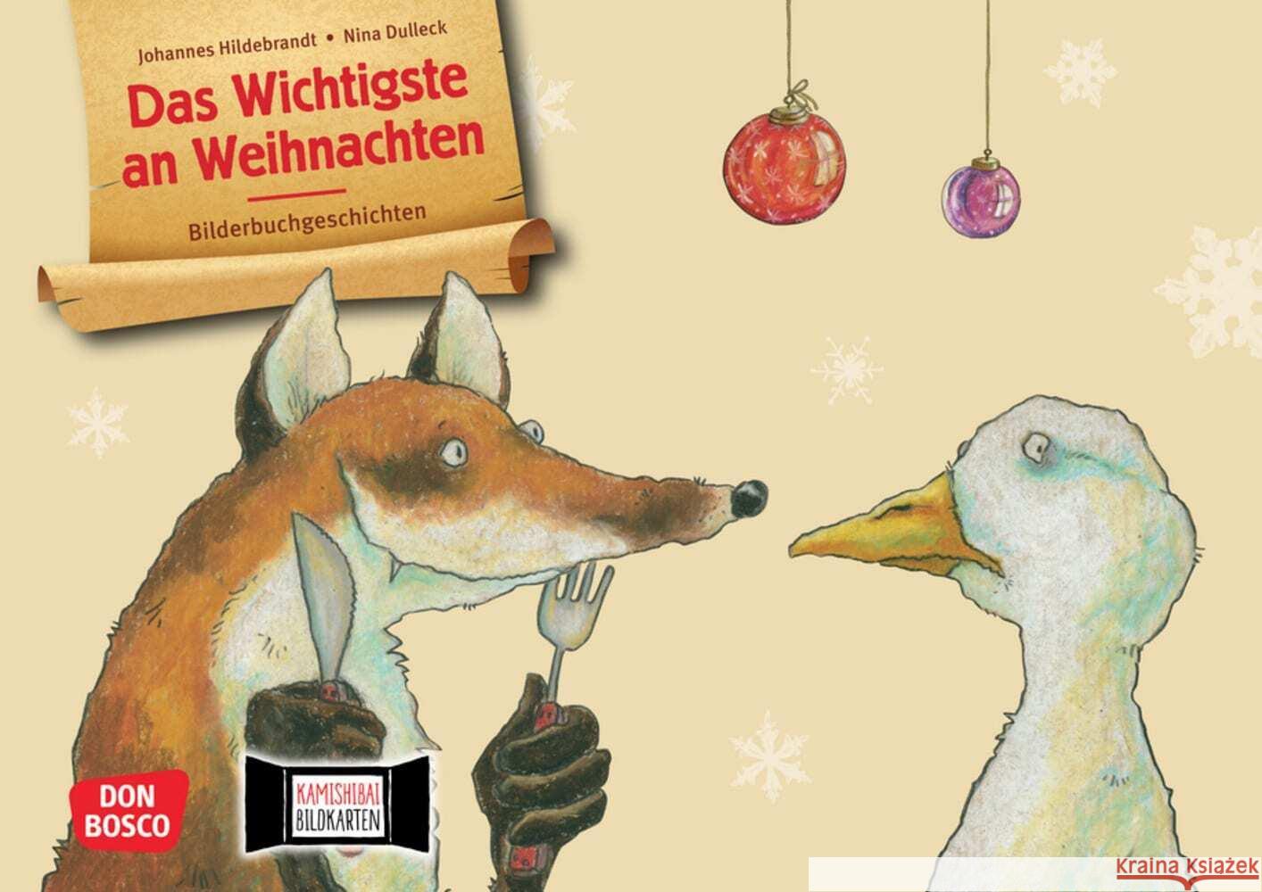 Das Wichtigste an Weihnachten. Kamishibai Bildkartenset Hildebrandt, Johannes 4260694920831 Don Bosco Medien - książka