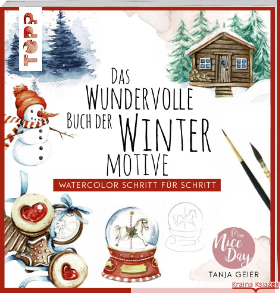 Das wundervolle Buch der Wintermotive Geier, Tanja 9783735880765 Frech - książka