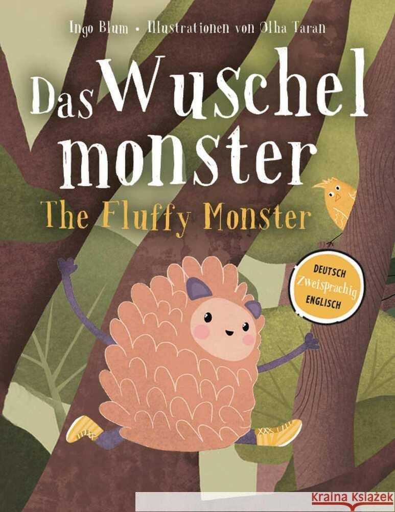 Das Wuschelmonster - The Fluffy Monster Blum, Ingo 9783949514425 Kleine Leute Verlag - książka