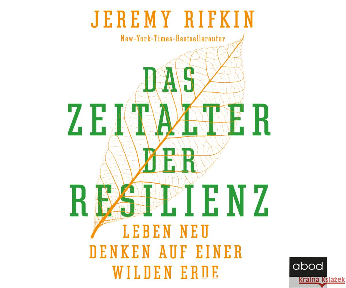 Das Zeitalter der Resilienz, Audio-CD Rifkin, Jeremy 9783954719242 RBmedia - książka