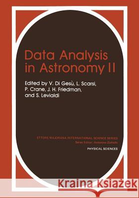 Data Analysis in Astronomy II  9781461293170 Springer - książka