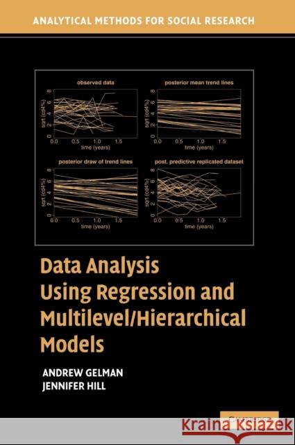 Data Analysis Using Regression and Multilevel/Hierarchical Models Andrew Gelman 9780521867061  - książka