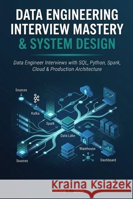 Data Engineering Interview Mastery & System Design: Data Engineer Interviews with SQL, Python, Spark, Cloud & Production Architecture Mondal, Masud 9798182198974 Independently Published - książka