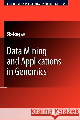 Data Mining and Applications in Genomics Springer 9789048180400 Springer - książka