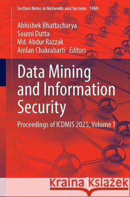 Data Mining and Information Security  9783032259486 Springer Nature Switzerland AG - książka