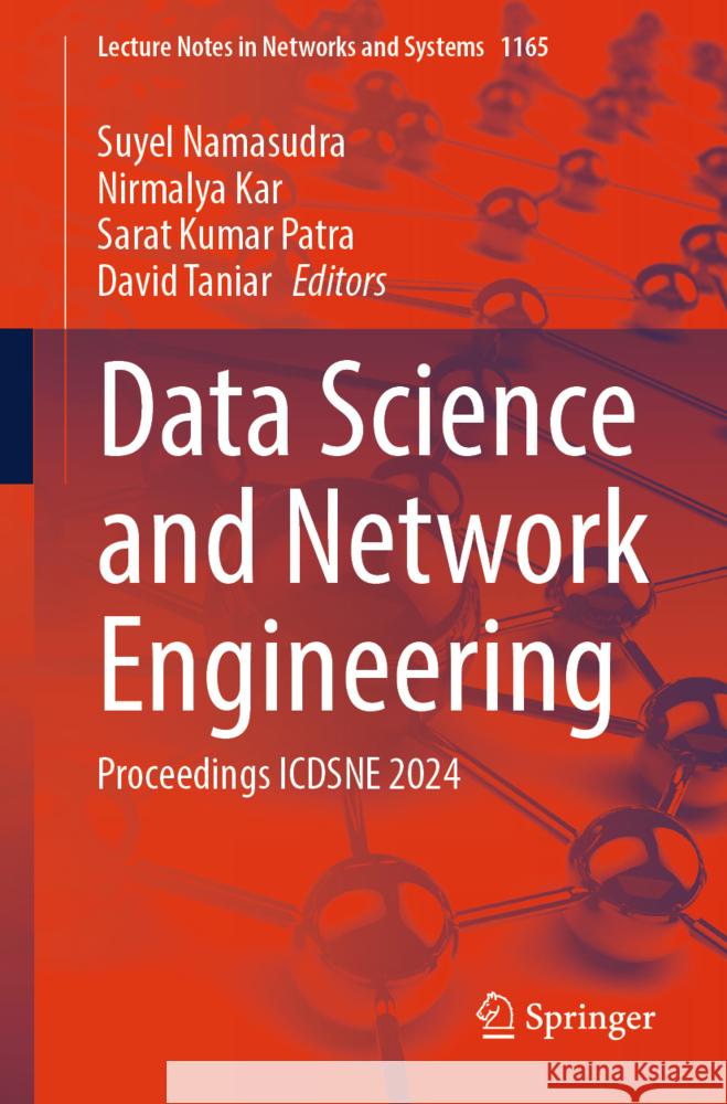 Data Science and Network Engineering  9789819783359 Springer - książka